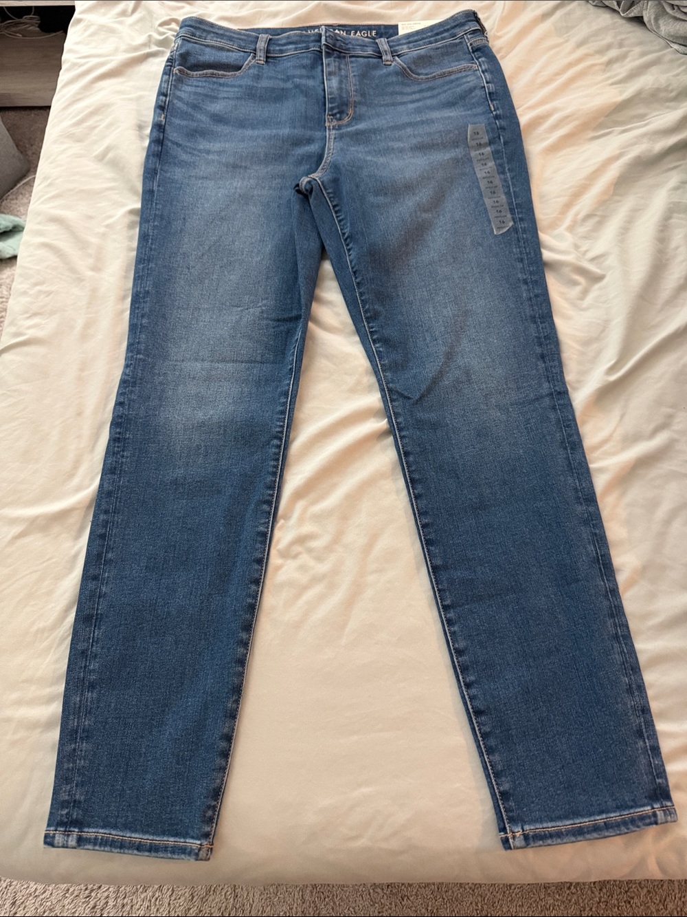 American Eagle Outfitters Women’s Blue Skinny Jeans